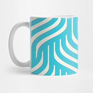 diamond wave pattern Mug